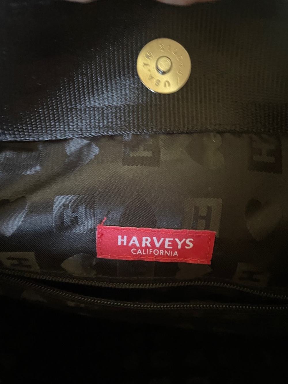 Harveys black large hobo bag - Picture 5 of 6